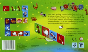 Domino obrazkowe - Zwierzęta domowe [GRA]