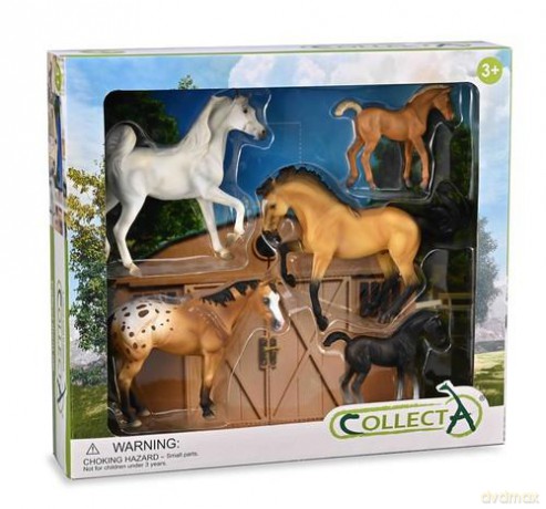 Zestaw figurek 5 koni w opakowaniu 84211 [FIGURKA]