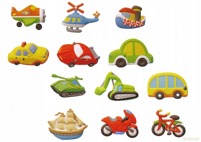 Zestaw Kreatywny Odlewy Gipsowe Do Malowania Farby Pojazdy Auto 12990