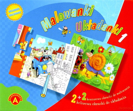 Malowanki - Puzzlowe układanki - cz. 1 [GRA]