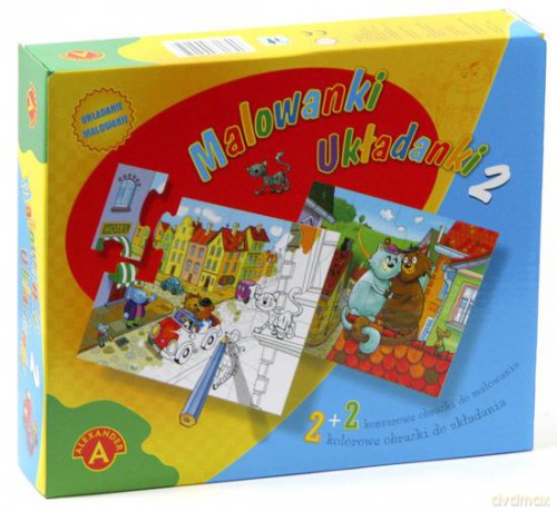 Malowanki - Puzzlowe układanki - cz. 2 [GRA]