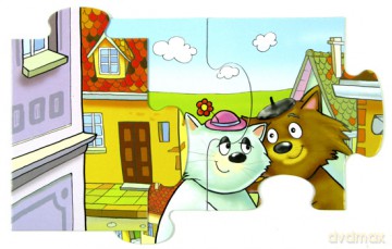 Malowanki - Puzzlowe układanki - cz. 2 [GRA]