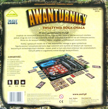 Awanturnicy [GRA PLANSZOWA]