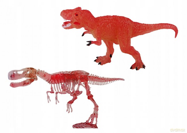 Zestaw Wykopaliska Figurka Dinozaur Szkielet Tyranozaur Rex Hologram 13021