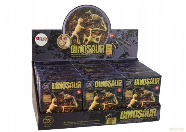 Zestaw Wykopaliska Szkielet Dinozaura Różne Modele Niespodzianka 13013