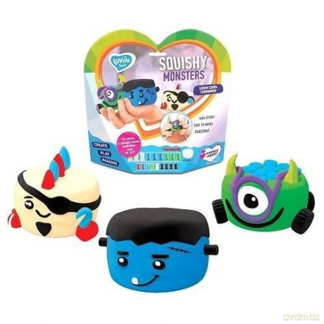 Zestaw z lekką ciastolią Squishy Monster 70130