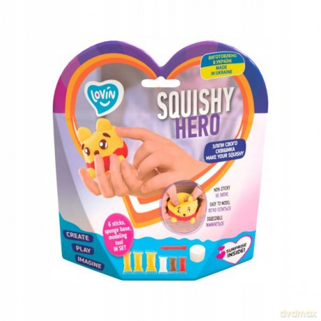 Zestaw z lekką ciastolią Squishy Pooh 70128