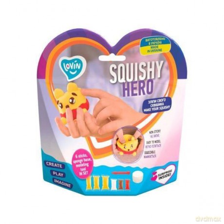 Zestaw z lekką ciastolią Squishy Pooh 70128