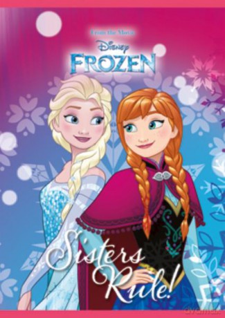 Zeszyt 16k linia podw. lam. Frozen