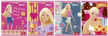 Zeszyt 32k linia lam.Barbie TOP