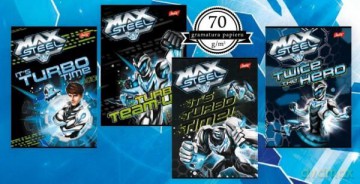 Zeszyt 60k linia lam. Max Steel