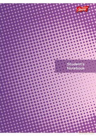 Zeszyt A4 60k kratka laminowany STUDENT BOOK z lakierem miejscowym Majewski