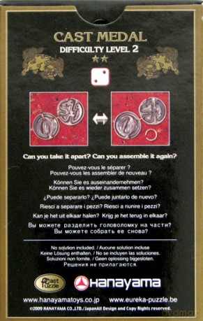 Łamigłówka Cast Medal - poziom 2/6 [GRA]