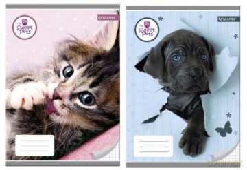 Zeszyt A5 32k kratka The Sweet Pets