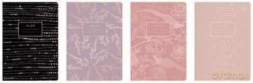Zeszyt A5 60 linia 70g Metalic Rose Gold mix