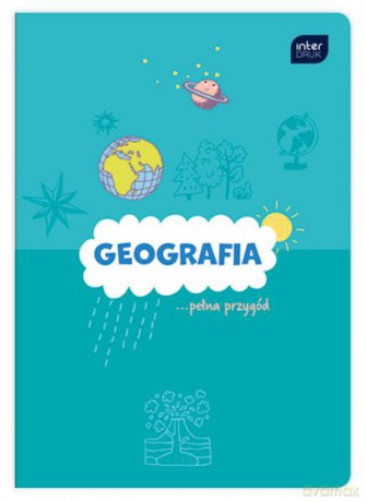 Zeszyt A5 60k kratka geografia HYBRID FSC Credit mix
