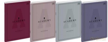 Zeszyt A5 60k kratka M 90g ACADEMY mix