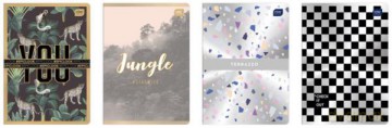 Zeszyt A5 60k linia METALLIC FSC Credit mix