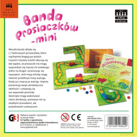Piggyback Brigade Mini (Banda prosiaczków - wersja mini) [GRA]