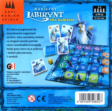 Magic Labyrinth - Card Game (Magiczny labirynt - gra karciana) [GRA]