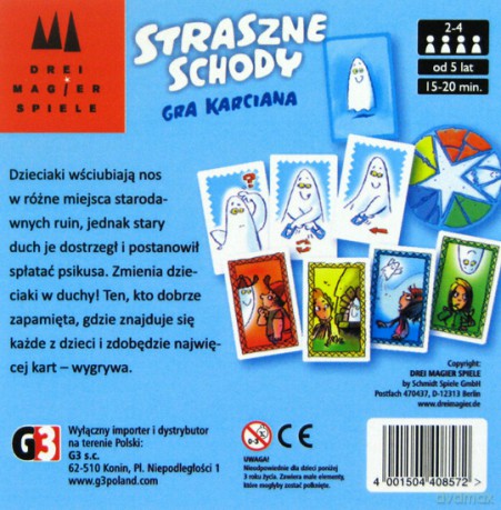 Spooky Stairs - Card Game (Straszne schody - gra karciana) [GRA]