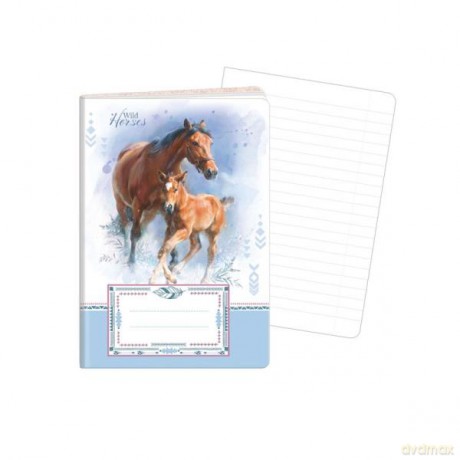 Zeszyt A6 40k kratka 80g Wild Horses 15980313