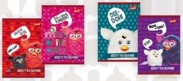 Zeszyt do słówek A6 kratka Furby0