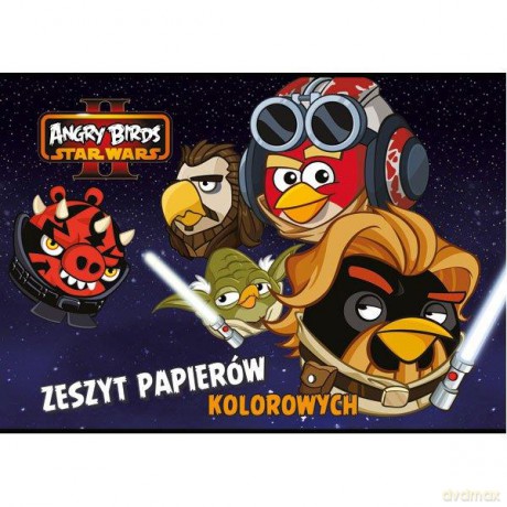Zeszyt papierów kolor.A4 10k Angry Birds SW
