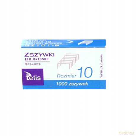 Zszywki biurowe 10.