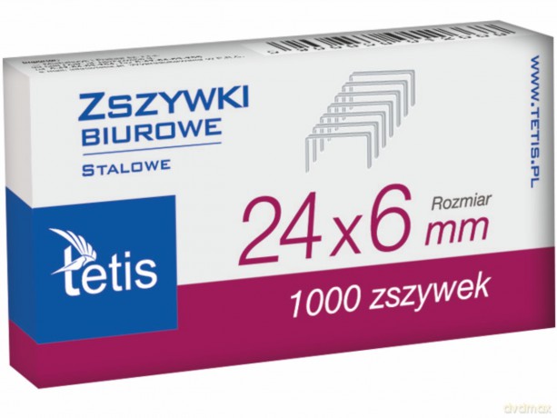 Zszywki biurowe 24/6.