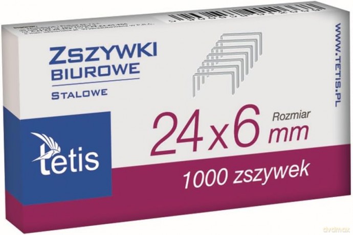Zszywki biurowe 24/6.