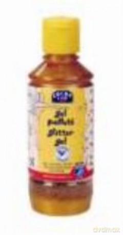 Żel glitter 250 ml czerwony