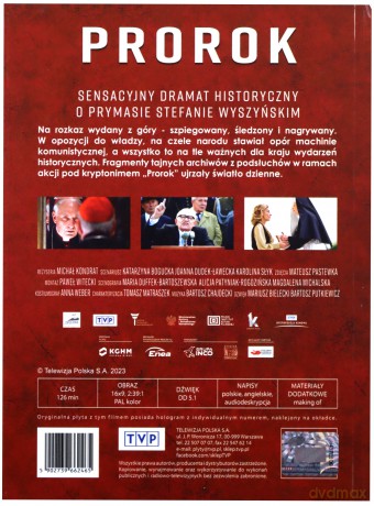Prorok (booklet) [DVD]