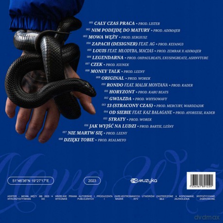Asster: Mowa Węży [CD]