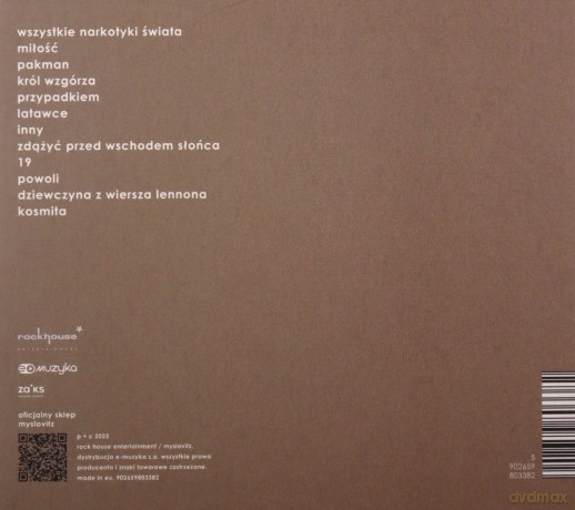 Myslovitz: Wszystkie narkotyki świata [CD]
