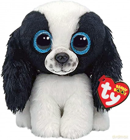 Beanie Boos czarno/biały pies SISSY, 15 cm