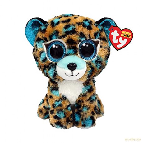 Beanie Boos niebieski lampart COBALT, 15 cm