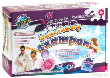 Laboratorium kosmetyczne - Bąbelkowy szampon [GRA]