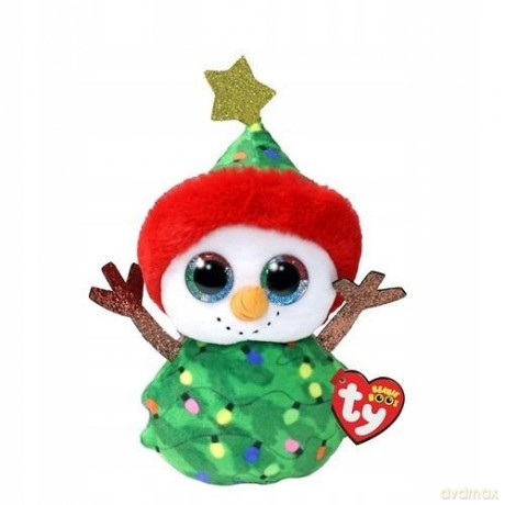 Beanie Boos zielony bałwan GARLAND, 15 cm