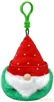 Beanie Boos gnom w czerwonym kapeluszu TOPSY, 8,5 cm