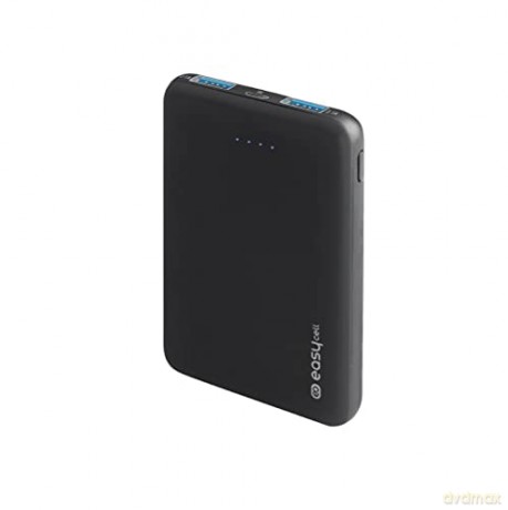Power Bank with capacity 5000 mAh 2 USB output 2A, color white