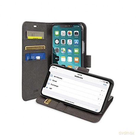 PU Wallet Case for iPhone 11 Pro, Black