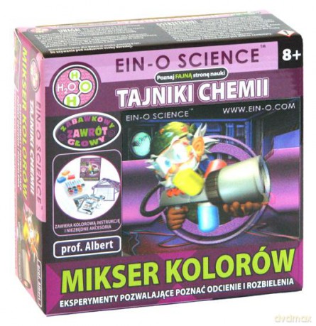 Profesor Albert mini - Mikser kolorów [GRA]