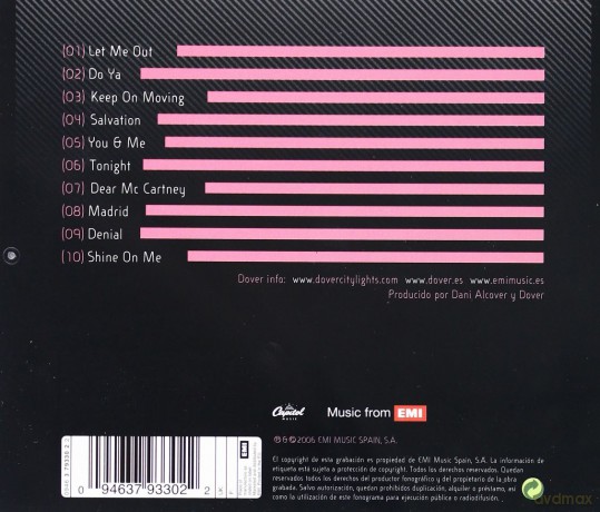 Dover: Folow The City Lights [CD]