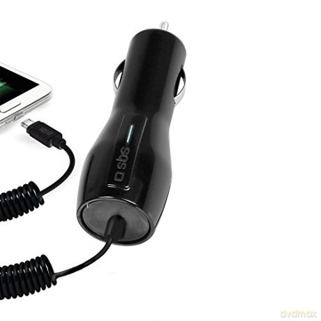 SBS ładowarka samochodowa z kablem z portem micro USB