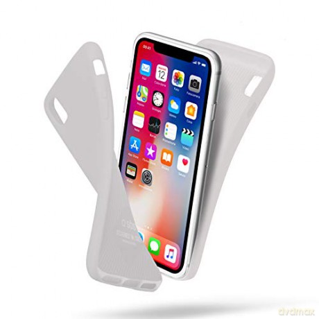 SBS Polo etui silikonowe Iphone X, biały