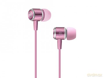 SBS słuchawki stereo Studiomix 40, Jack 3,5 mm, z guzikiem, pink