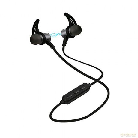 SBS słuchawki z magnesem Bluetooth 4.2, czarny