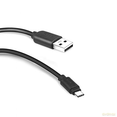 SBS USB 2.0 kabel, 1 m, opakowaniu, z wstążką, czarny