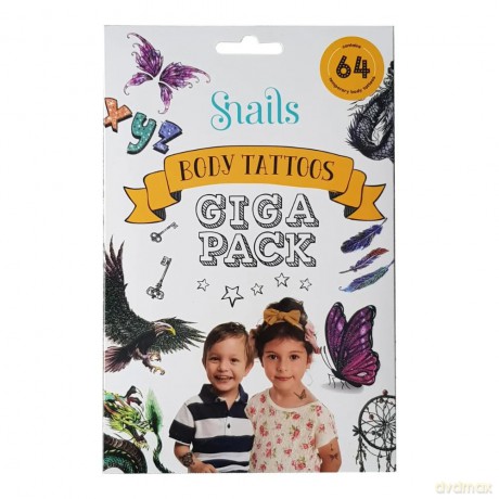 Tatuaże - giga pack Snails